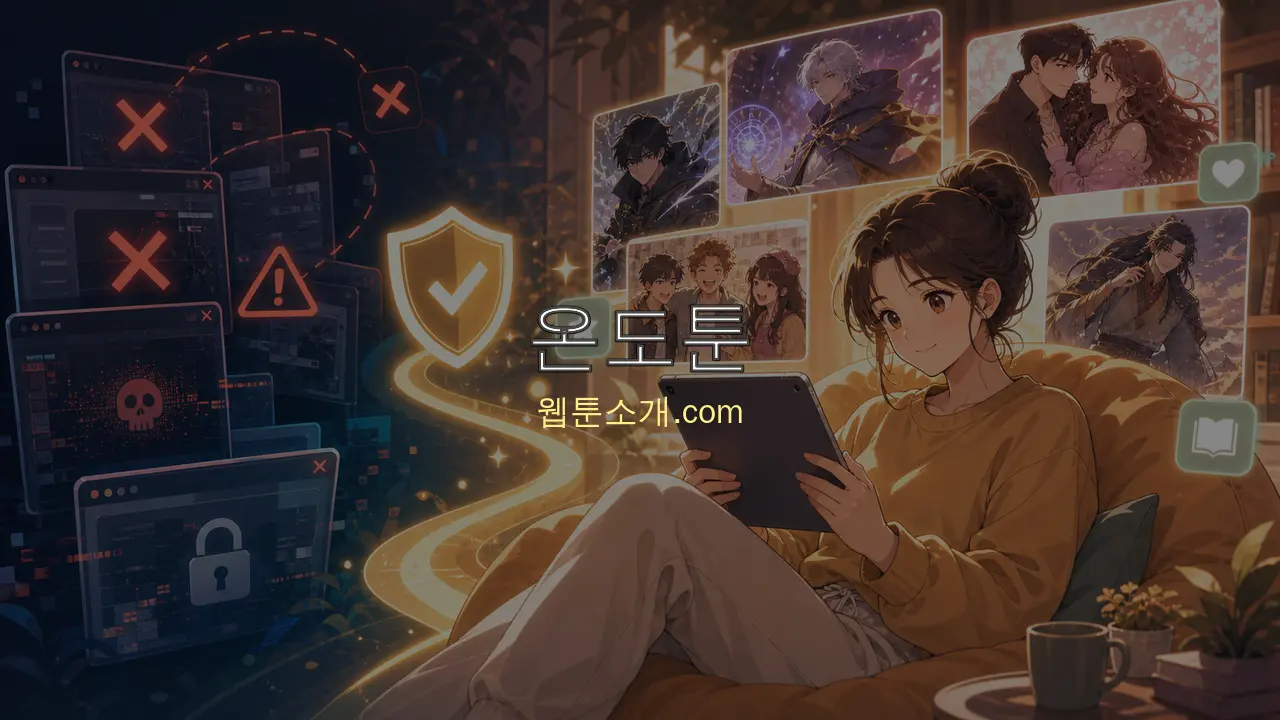 웹툰소개.com 온도툰 대체 사이트 주의사항 썸네일
